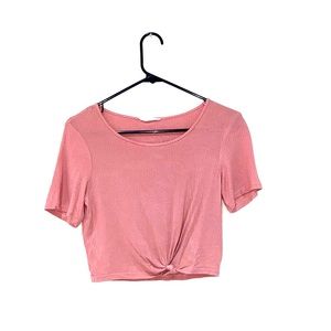 Pink Crop Top